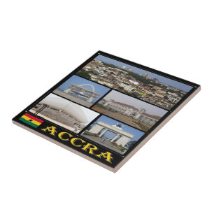Azulejo De Cerâmica zGH004 ACCRA, Mosaico, Gana, África,