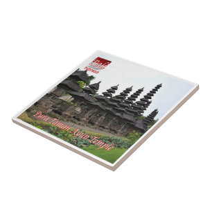 Azulejo De Cerâmica zID019 PURA TAMAN AYUN Temple, Bali, Indonésia