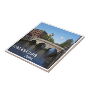 Azulejo De Cerâmica zIE010 DUBLIN, Baile Átha Cliath, Irlanda,