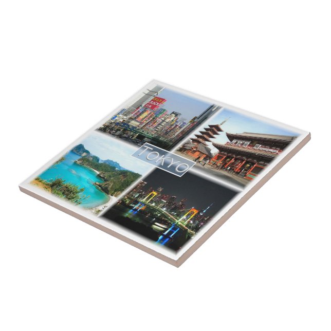 Azulejo De Cerâmica zJP005 TOKYO Japão, Ásia, (Lateral)