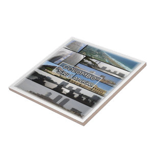 Azulejo De Cerâmica zLK005 COLOMBO, Sri Lanka, Ásia,