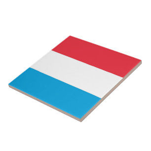 Azulejo De Cerâmica zLU001 Luxembourg FLAG,
