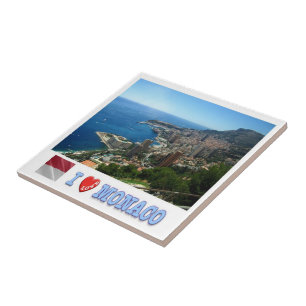 Azulejo De Cerâmica ZMC008 PRINCIPAL DE MONACO, Eu Adoro.