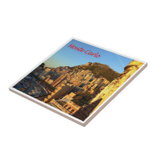 Azulejo De Cerâmica zMC016 MONTE CARLO, Mônaco,