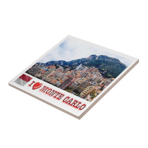 Azulejo De Cerâmica zMC019 MONTE CARLO, Mônaco,