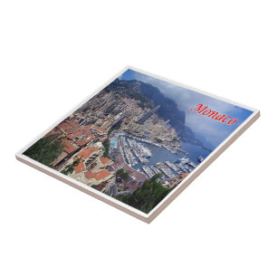 Azulejo De Cerâmica zMC029 MONACO, Europa,