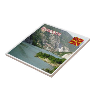 Azulejo De Cerâmica zMK011 DOLNO KOSOVRASTI River Radika