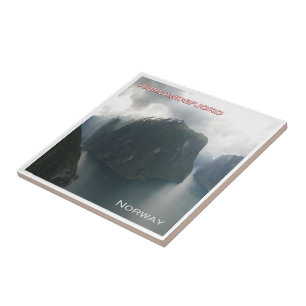 Azulejo De Cerâmica zNO102 AURLANDSFJORD panorama, Noruega,