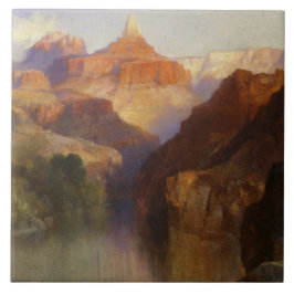 Azulejo De Cerâmica Zoraster Peak (Grand Canyon na Arizona, EUA)