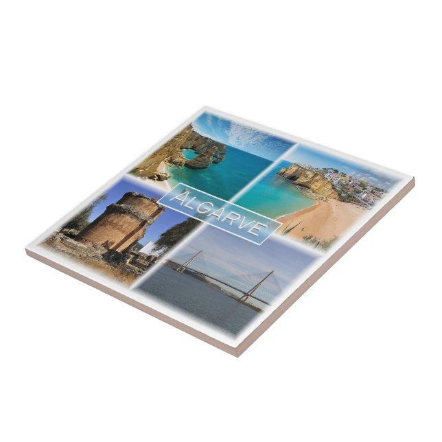 Azulejo De Cerâmica zPT006 THE ALGARVE, Portugal, Europa, (Lateral)