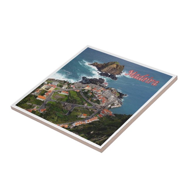 Azulejo De Cerâmica zPT013 MADEIRA Port Moniz, Portugal Europa, (Lateral)