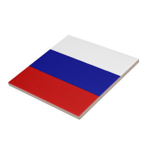 Azulejo De Cerâmica zRU001 RUSSO a acenar FLAG RÚSSIA, Cordilheira