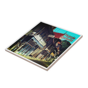 Azulejo De Cerâmica zSC015 VICTORIA, Compras antigas, Seicheles,
