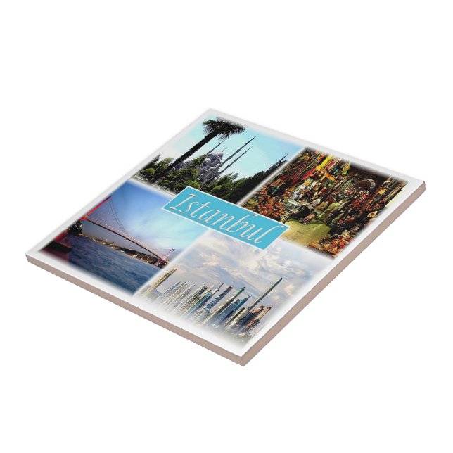 Azulejo De Cerâmica zTR006 ISTANBUL, Turquia, Europa, (Lateral)