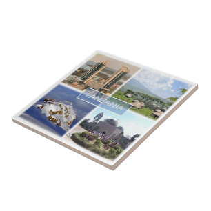 Azulejo De Cerâmica zTZ016 TANZÂNIA, Mosaico, África