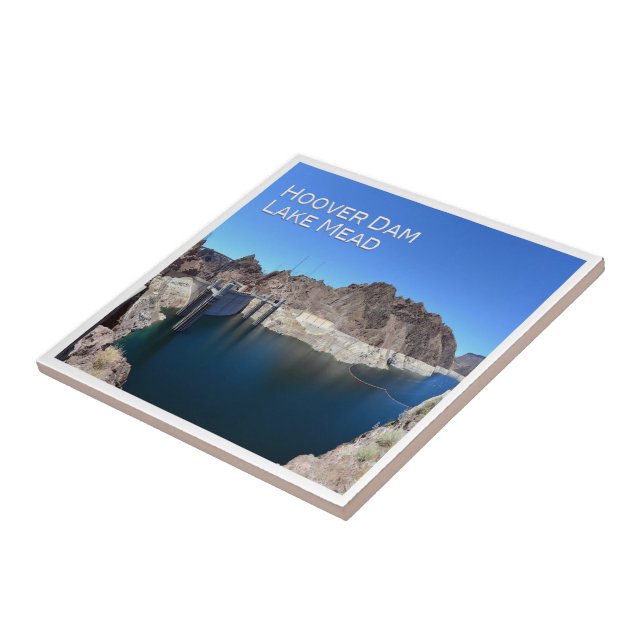 Azulejo De Cerâmica zUS014 LAKE MEAD, Nevada, arizona, (Lateral)