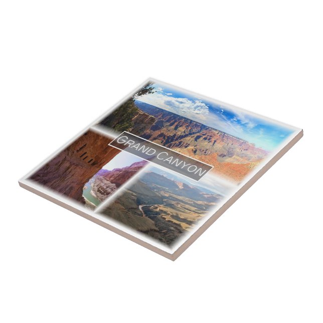 Azulejo De Cerâmica zUS046 GRAND CANYON, Mosaico, Arizona, (Lateral)