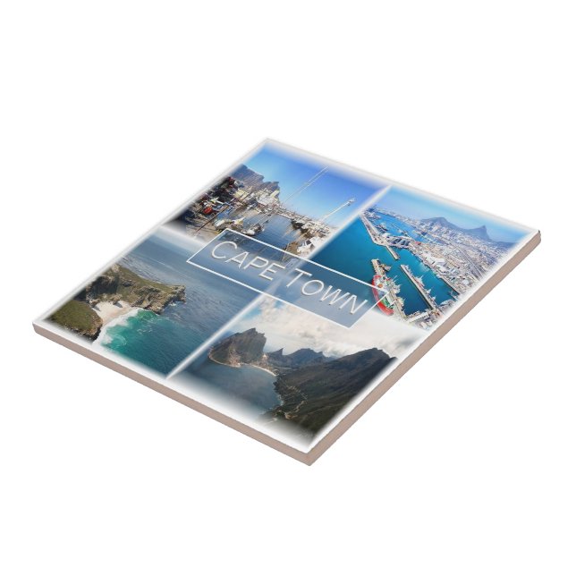 Azulejo De Cerâmica ZZA031 CAPE TOWN, África do Sul, (Lateral)