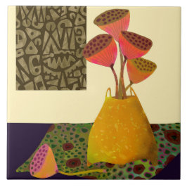 Azulejo de Cozinha Cerâmica Lotus Pod