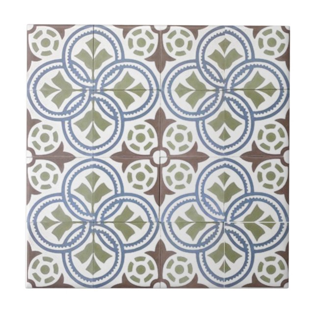 Azulejo de cozinha cerâmica - Padrão francês (Frente)