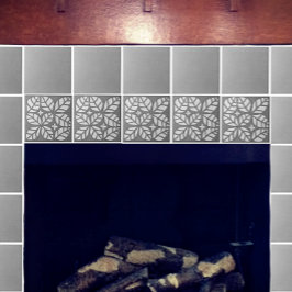 Azulejo de cozinha, Cinzas e folhas brancas de ova