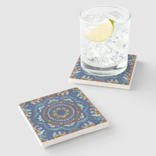 Azulejo de estilo Talavera Porta copos de pedra