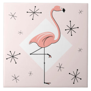 Azulejo de Estrelas Flamingo Pink Diamond