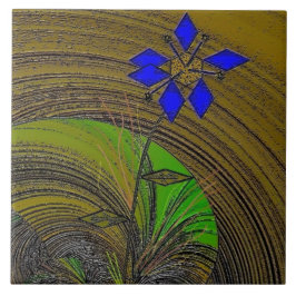 azulejo de Foto Cerâmica "Color My World"