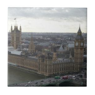 Azulejo de Foto Cerâmica de Londres Pequeno (4,25"