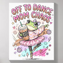 Azulejo de Foto de Mãe de Dança