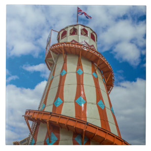 azulejo de fotografia cerâmica Helter Skelter
