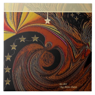 azulejo de Fotografia Cerâmica "Witardry"