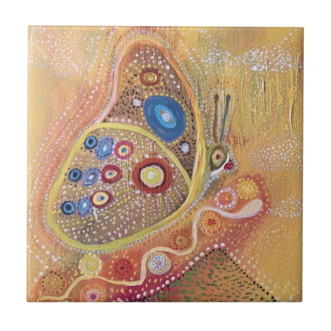 Azulejo de Fotografias Cerâmicas de Pintura de Bor (Frente)