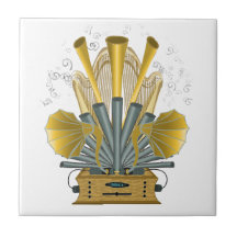 Azulejo de Máquina de Música