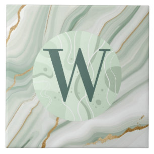 Azulejo de Mármore Verde Claro