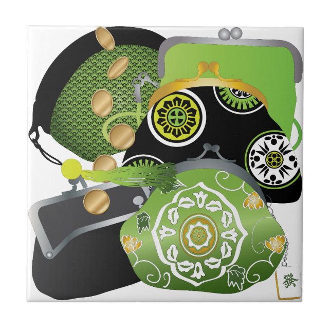 Azulejo de Moedas Mah Jongg (Frente)