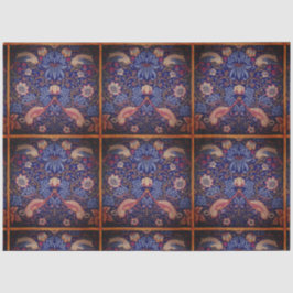 Azulejo de pássaros - Design 2 Papel de Tecido de 