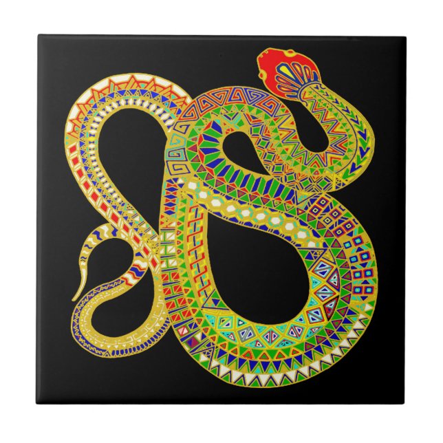 Azulejo de Rattlesnake do Sudoeste (Frente)