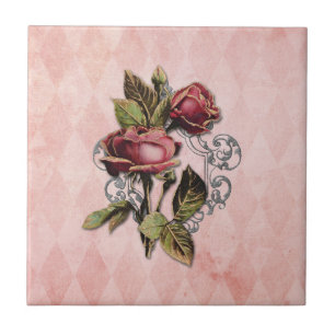 Azulejo de Rosas Gilded Vintage