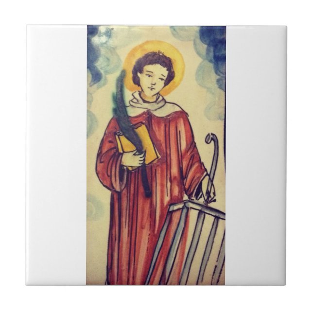 Azulejo de San Lorenzo (cor) (Frente)