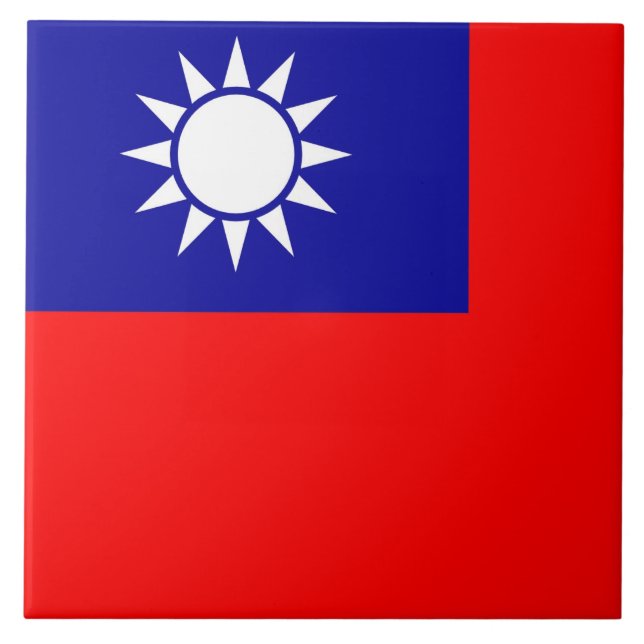 Azulejo de Sinalizador de Taiwan (Frente)