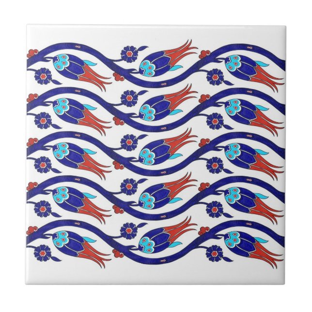 azulejo de tulipa turca (Frente)