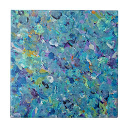 Azulejo de vidro do Mar Santorini