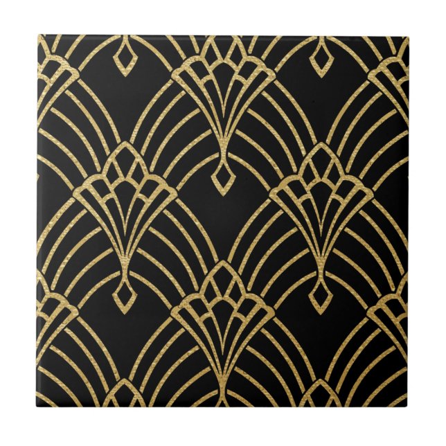 Azulejo Decorativo Art Deco (Frente)