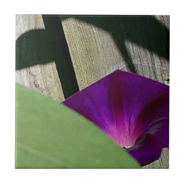 Azulejo decorativo floral original (Frente)