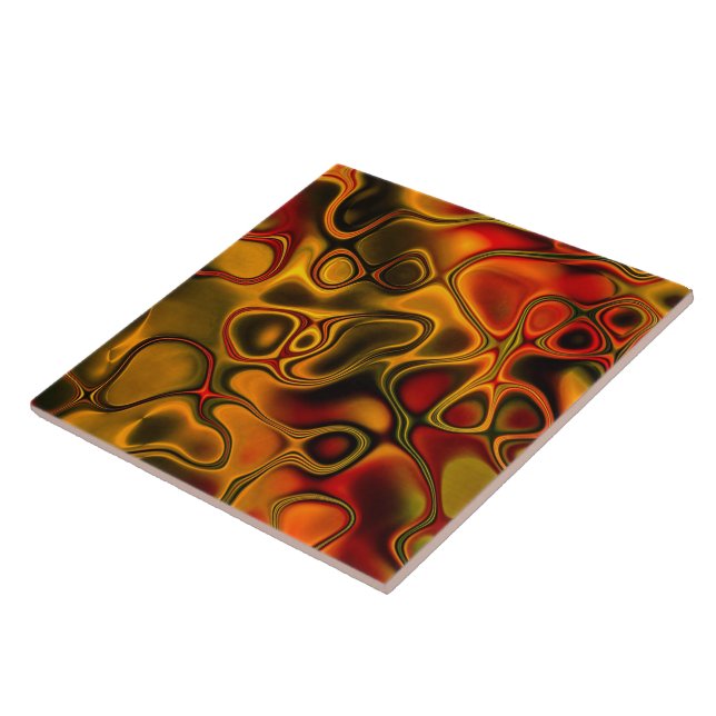 Azulejo derretido do chocolate (Lateral)