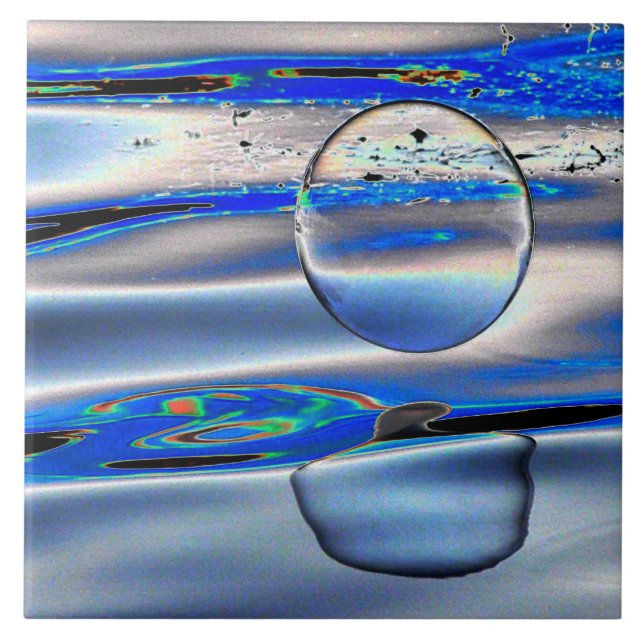 Azulejo do abstrato da decoração do banheiro da (Frente)