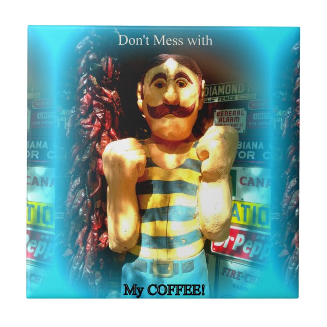 azulejo do amante do café (Frente)