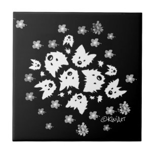 Azulejo do Buquê Westie