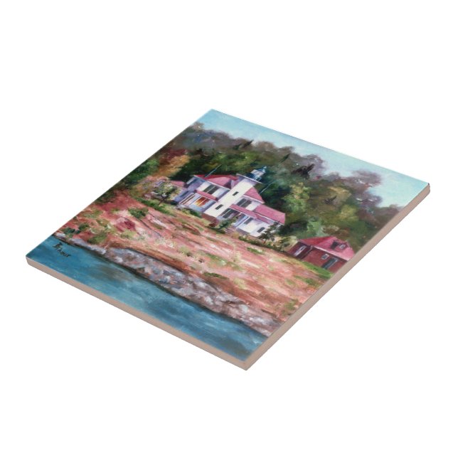 Azulejo do farol da framboesa (Lateral)